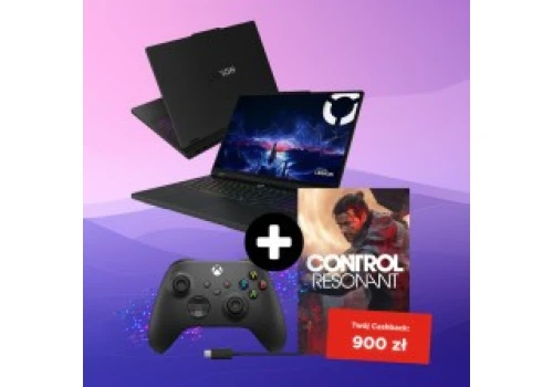 Lenovo Legion 5 Pro za 7699 zł w Media Expert + 900 zł zwrotu, pad Xbox i gra Control Resonant!
