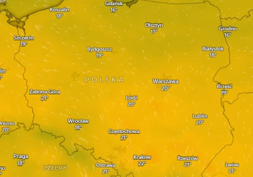Gdzie będzie najcieplej? W tym regionie termometry pokażą nawet 23 stopnie