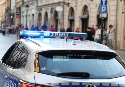 Jedno kopnięcie i 7500 zł strat. Zniszczył drzwi zabytkowej kamienicy przy ul. Dietla