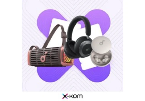 Wyprzedaż sprzętów Soundcore w sklepie x-kom. Wybrane głośniki i słuchawki do 200 zł taniej!