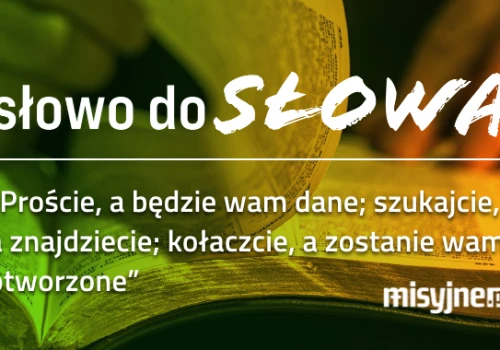słowo do Słowa, 8 października 2026