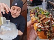 Spróbował najdroższego hot doga w Polsce. Warto aż tyle zapłacić?