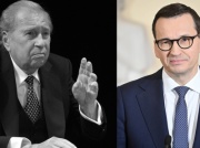 Morawiecki pożegnał Stuhra. Nie mógł się jednak powstrzymać. Internauci zniesmaczeni