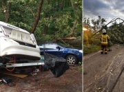 Pogodowa groza. Strażak porażony piorunem! Sceny jak z horroru