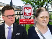 TK reaguje na słowa Szymona Hołowni. Chodzi o Krystynę Pawłowicz