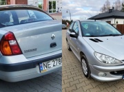 Tani używany samochód: Peugeot 206 i Renault Thalia. Dwie perełki z symbolicznym przebiegiem.