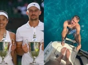 Polak wygrał Wimbledon. Mógł liczyć na wsparcie ukochanej. To znana sportowczyni