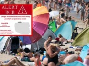 Alert RCB. Zamknięto plażę w Jelitkowie, zakaz wchodzenia do wody