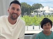 Messi pokazał zdjęcie z synem. Internauci spojrzeli na talerz dziecka. 