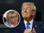 Kolejna wnuczka wspiera kampanię Donalda Trumpa. 4-latka rozczula