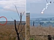 Rosyjski Su-25 trafiony w Ukrainie. Nagranie z momentu ataku