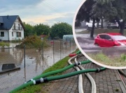 Polskie miasto sparaliżowane, wystarczył moment. Ulice zamieniły się w rwące potoki