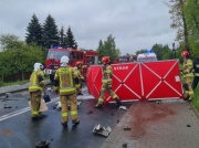 Nie żyje 30-latek, 4 osoby ranne, w tym dziecko. Na miejscu lądował LPR