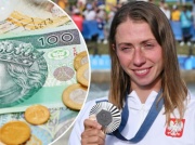 Lepiej usiądźcie. Zwolińska tyle pieniędzy dostanie za srebrny medal. Premia z Polski już płynie