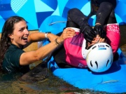 Zwycięskie siostry na igrzyskach w Paryżu. Australijki ze złotymi medalami