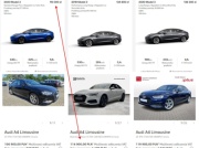 Najtańsza Tesla Model 3 RWD z certyfikatem dostępna za 115 000 zł. Analogiczne spalinowe Audi A4 (2020) – 114 900 zł