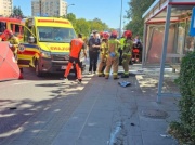 To on rozjechał ludzi na przystanku w Warszawie. Policja wydała pilny apel