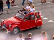 Citroëny nie zmieściły się na bulwarze nad Wisłą w Toruniu. „Skąd oni mają te wszystkie samochody?”