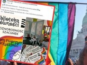 Biblioteka zrobiła wystawę o LGBT+ w dziale dziecięcym. 