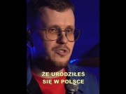 Ciekawe przemyślenia o dumie z bycia urodzonym w Polsce [WIDEO]