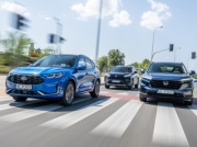 Ford Kuga, Honda CR-V, Toyota RAV4 – PORÓWNANIE