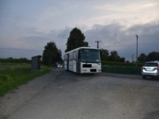 Tragiczny wypadek. Zginął podczas cofania autobusu