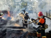 Rosjanie wystrzelili setki rakiet i dronów. 