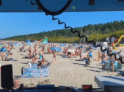 Skandal na plaży w Jantarze. Pokazali, co robią turyści