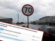 Nowy limit 70 km/h poza terenem zabudowanym? 78 proc. czytelników jest zgodnych