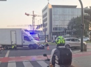 Wypadek na Armii Krajowej. Motocyklista trafił do szpitala