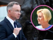 Agata i Andrzej Duda na Narodowym Czytaniu. Pierwsza dama odstawiła się na NIEBIESKO