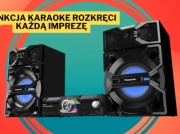 Dla Ciebie to relikt przeszłości, ale dla mnie powrót do czasów, gdy na imprezach w podstawówce królowało „Asereje”. Domowy system audio Panasonic SC-MAX3500 to potwór o mocy 2000 watów, który wstrząśnie kryształami Twoich sąsiadów