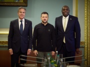 Antony Blinken i David Lammy w Kijowie. Rozmowy o uzyskaniu pozwolenia na użycie broni dalekiego zasięgu