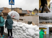 To już nie są lokalne podtopienia. To prawdziwa powódź. Relacja na żywo