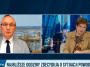 TYLKO U NAS. Dr Chocian ws. powodzi: Tydzień temu było pewne