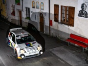 Michał Streer na podium rajdu 1000 Miglia