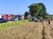 Trener uratował 17 osób, zmarł w szpitalu. Tragiczny wypadek w Lechowie