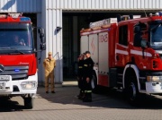 Poznańscy Strażacy z Jednostki Ratowniczo-Gaśniczej nr 3 bezpiecznie wrócili po walce z żywiołem