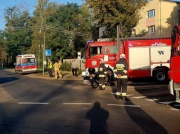 Wypadek na rondzie Europa we Wronkach