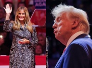 Dumny jak paw Donald Trump. Melania przemówiła (!) na wiecu