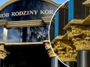 Tak wygląda grobowiec rodziny Koral. Widać go z daleka