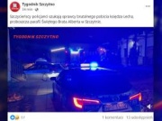 Napad na plebanię w Szczytnie. Ksiądz w ciężkim stanie trafił do szpitala. Akcja policji