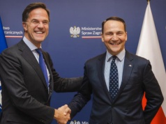 Radosław Sikorski spotkał się z Sekretarzem Generalnym NATO Markiem Rutte