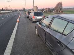 Groźny wypadek w regionie. Zderzyło się siedem pojazdów