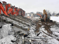 Tyle lat, tyle wspomnień. Stadion Resovii znika z mapy miasta [ZDJĘCIA]