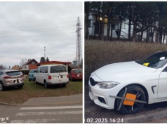 Olsztyńska straż miejska przypomina: trawnik to nie parking! [ZDJĘCIA]