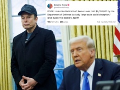 Miliony od rządu USA? Musk i Trump vs.  Thomson Reuters