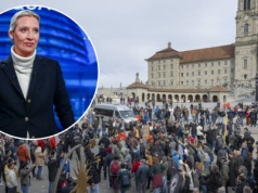 Gorąca atmosfera przed wyborami w Niemczech. Setki protestujących pod domem liderki AfD