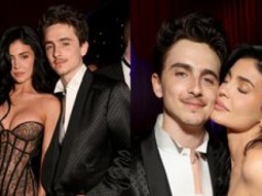 Kylie Jenner i Timothée Chalamet epatują miłością na oscarowej imprezie 