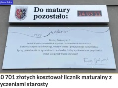 Na ścianie urzędu pojawił się absurdalny licznik. Tak w Polsce wydaje się pieniądze z podatków